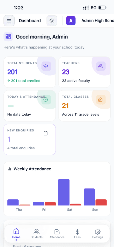 School at a glance